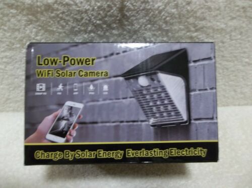 Solar Powered Outdoor Camera