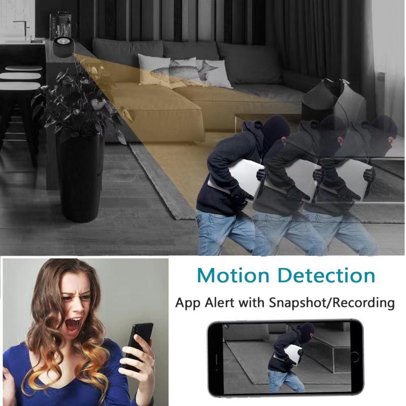HEPA Air Purifier with Hidden 1080P WiFi Camera — Discreet Home & Office Security