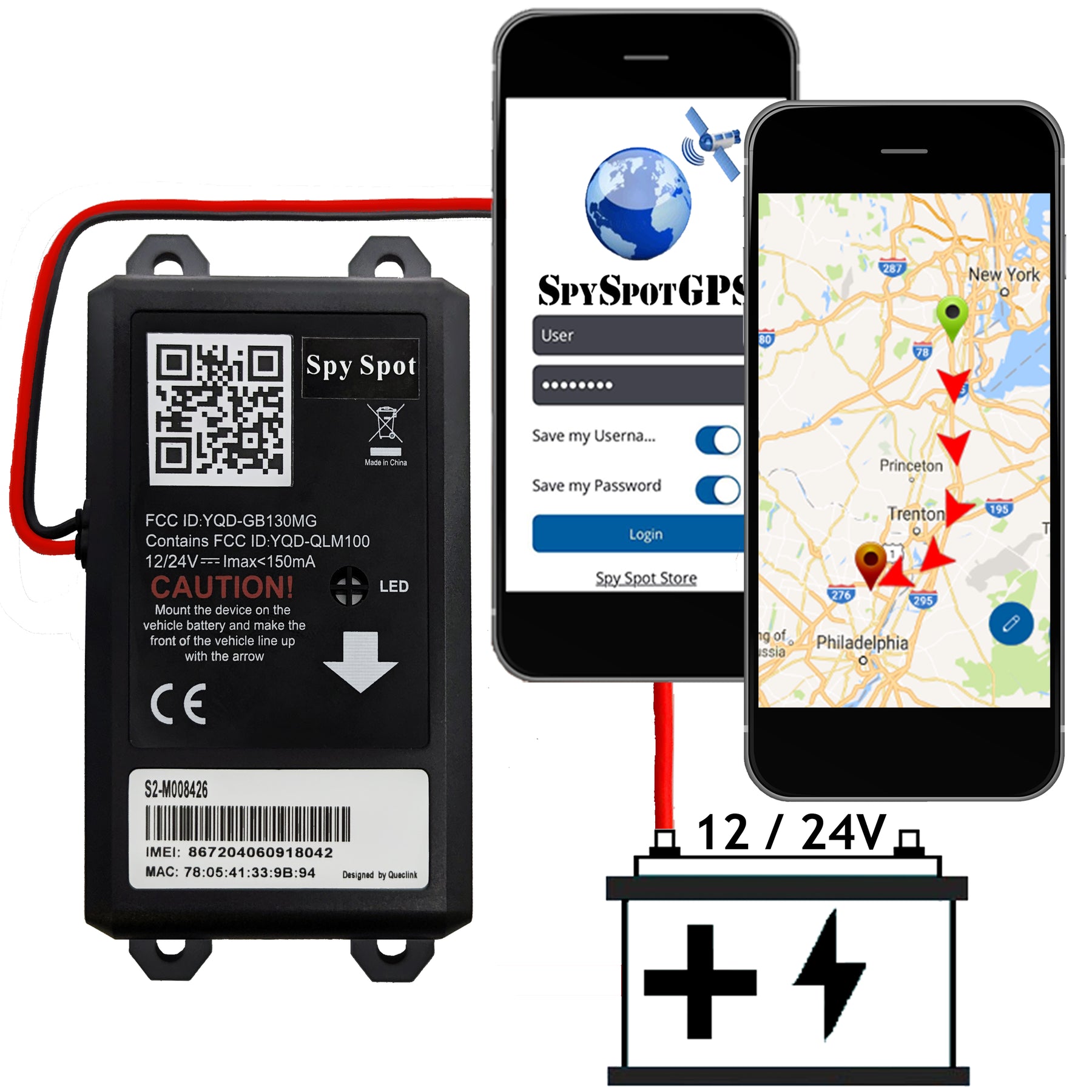 Mounted GPS Tracker (GB130): 4G LTE Vehicle Tracker