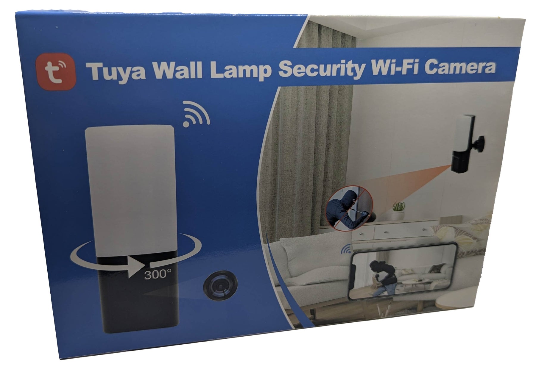 Wall Lamp Security Wi-Fi Camera