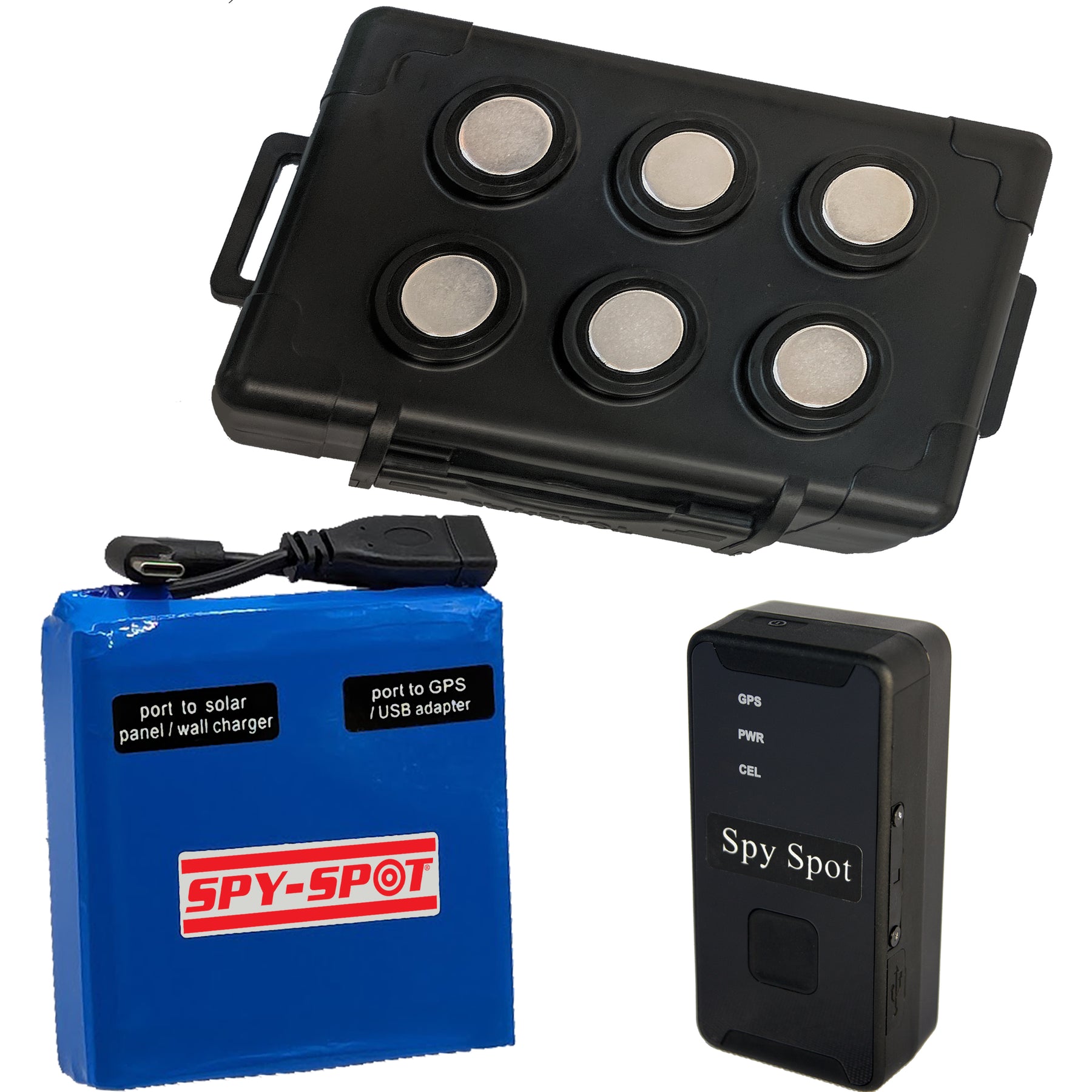 Portable GPS Tracking Kit - GL320MG Tracker + Magnetic Case + Extended Battery
