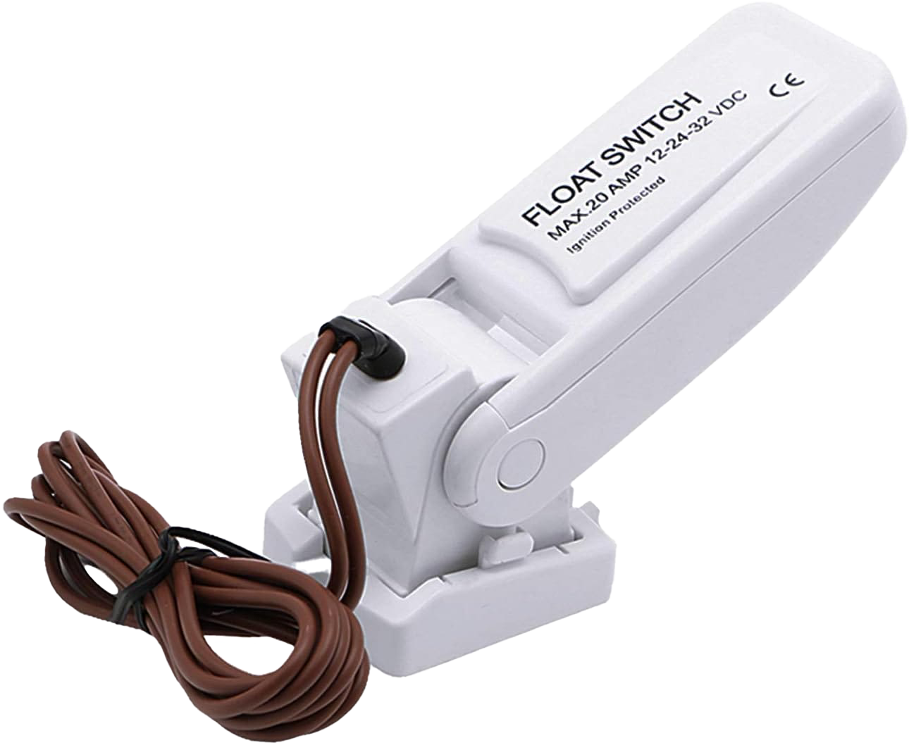 Float Switch - Compatible with Marine Water Bilge Pump for Boats and Spy Spot GV57 GPS DC12V 24V 32V Flash Buzzer LED Alarm 12V