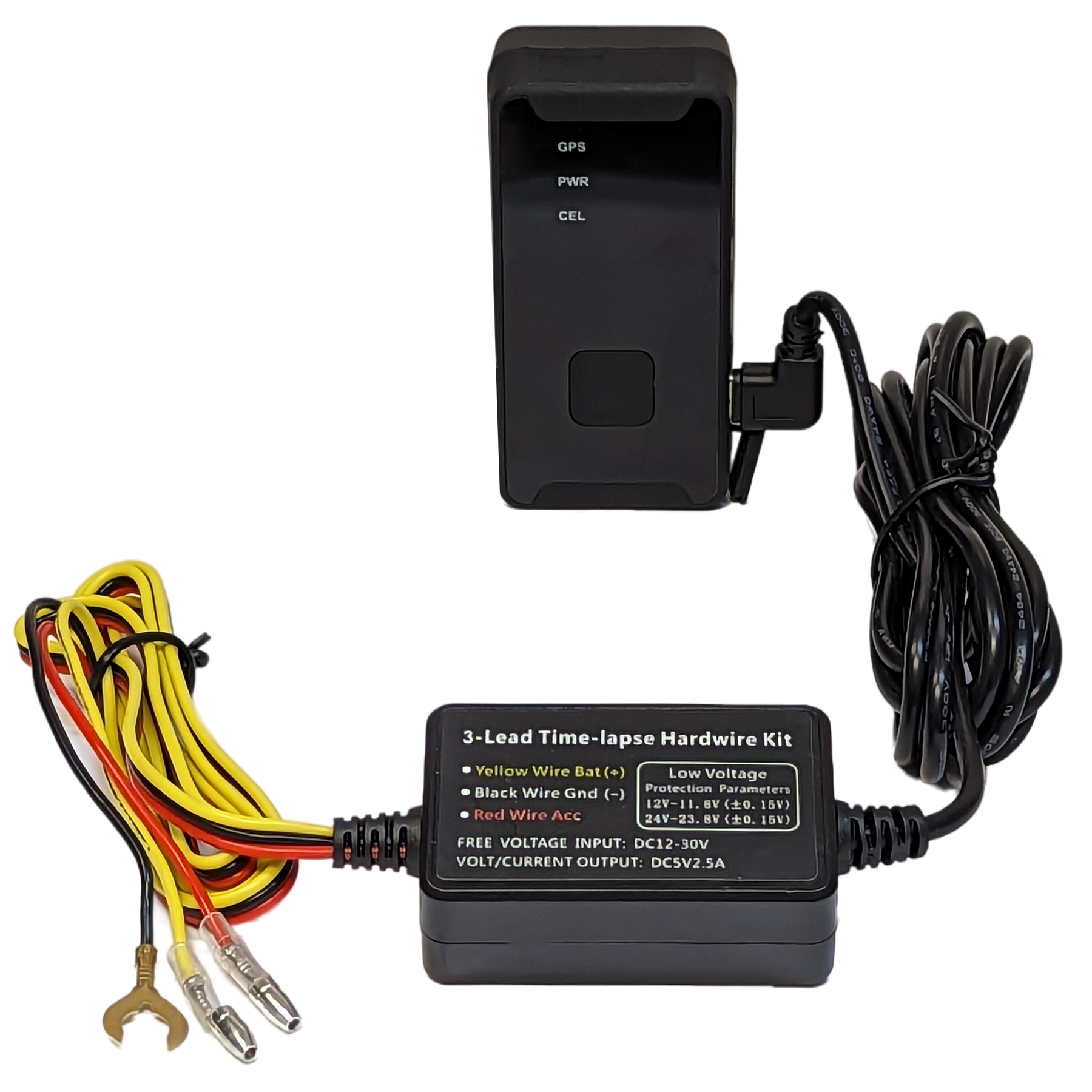 Portable GPS Hard Wire Car Kit Power Supply (USB C / Designed for GL320MG)