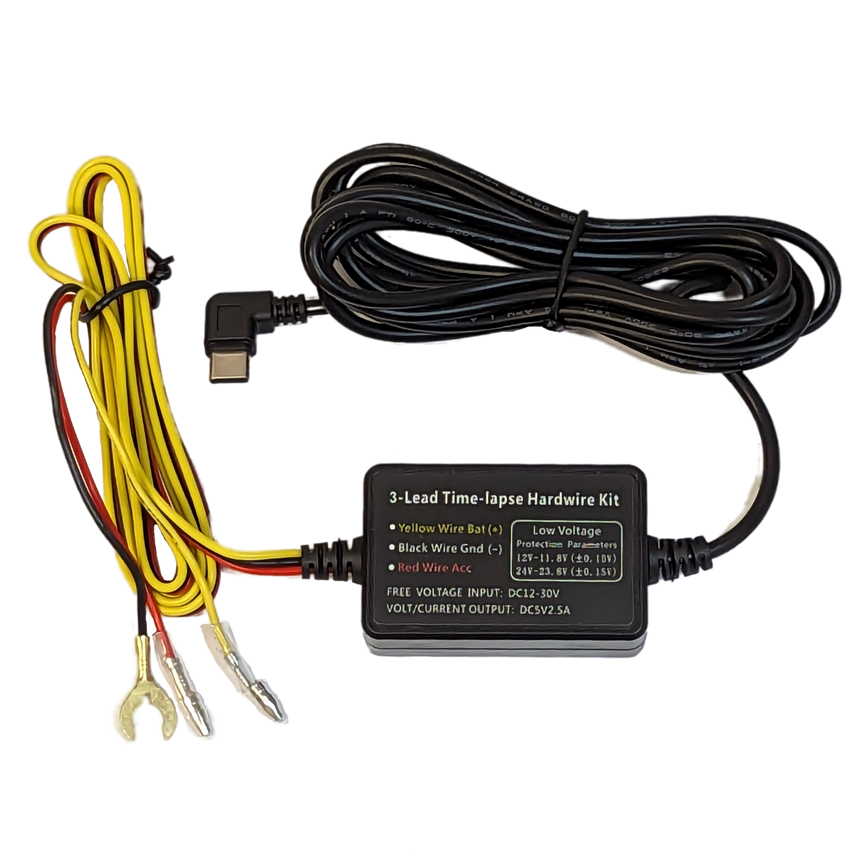 Portable GPS Hard Wire Car Kit Power Supply (USB C / Designed for GL320MG)