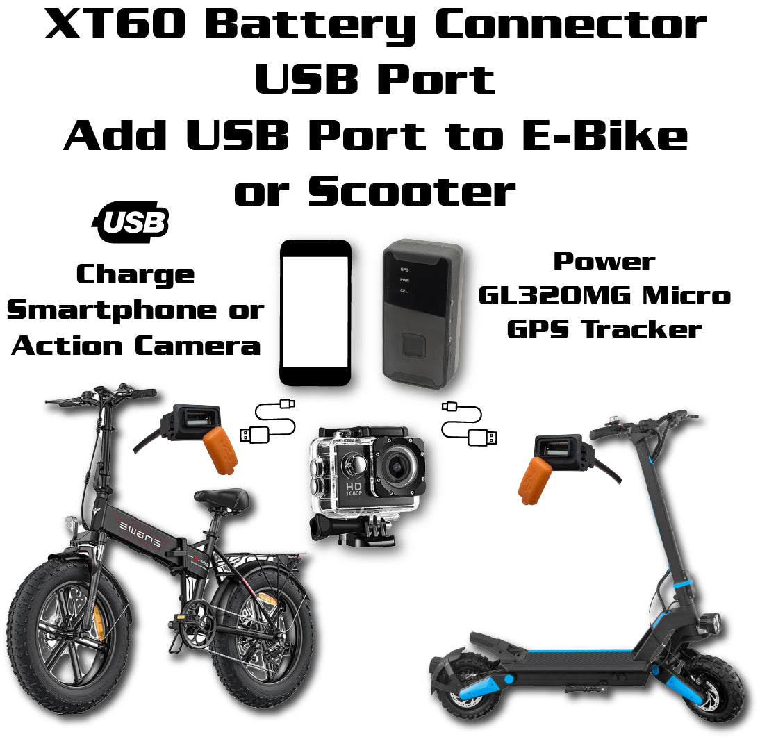 Spy Spot GL320 Micro Tracker & XT60 to USB Power Adapter Bundle – Stay Powered & Connected On the Go