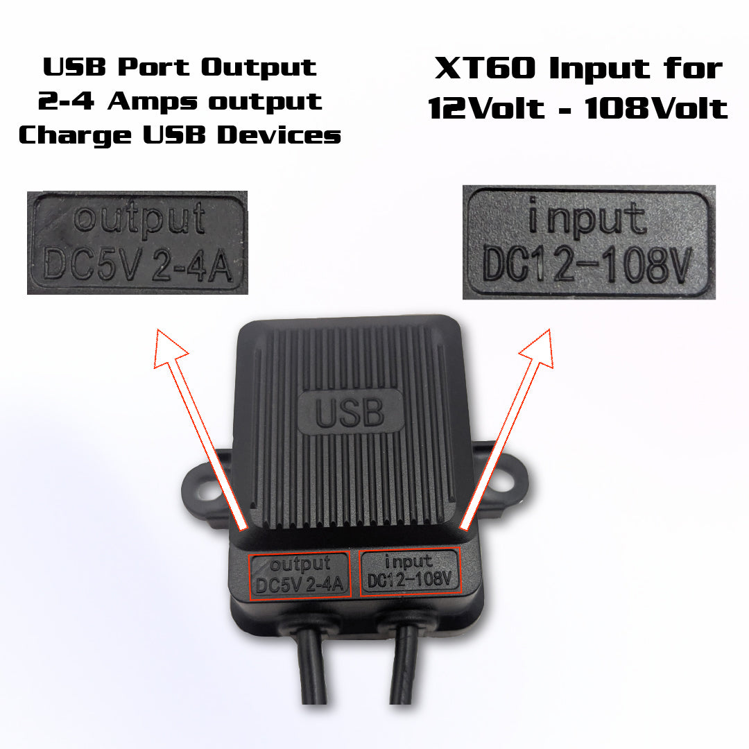 Spy Spot GL320 Micro Tracker & XT60 to USB Power Adapter Bundle – Stay Powered & Connected On the Go