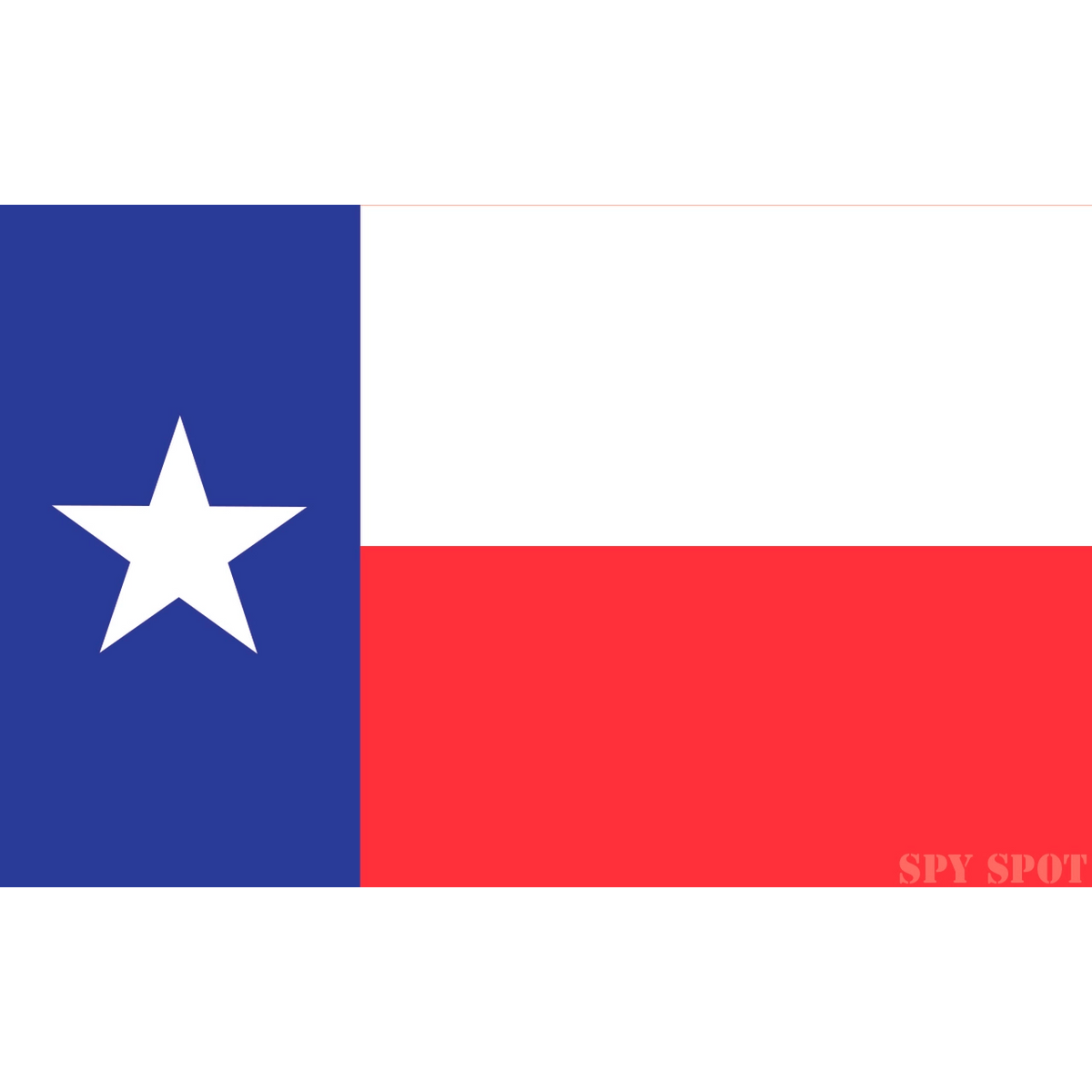 Spy Spot Set of 4 Texas Lone Star State Stickers Weatherproof 4" x 2.5"