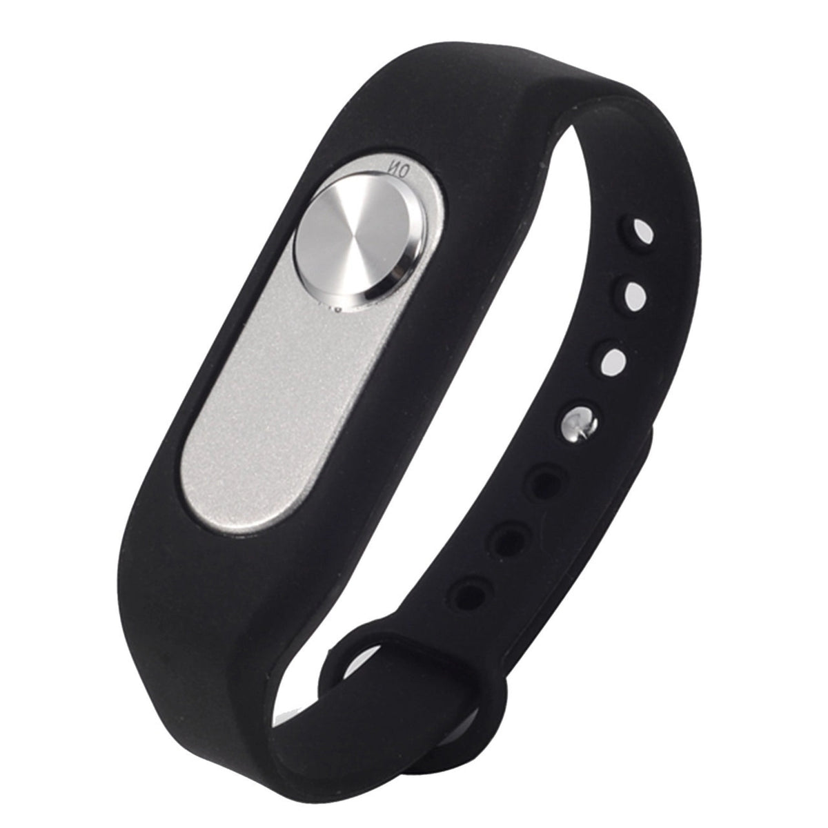 Wristband Voice Recorder - 20-Hour Battery, 4GB, One-Button Recording