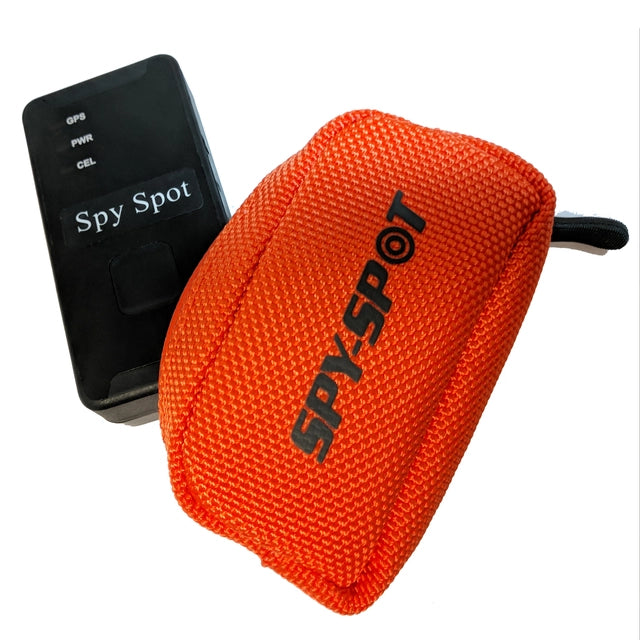GPS Dog Collar - Real time, 4G (GL320MG): with Waterproof Orange Pouch
