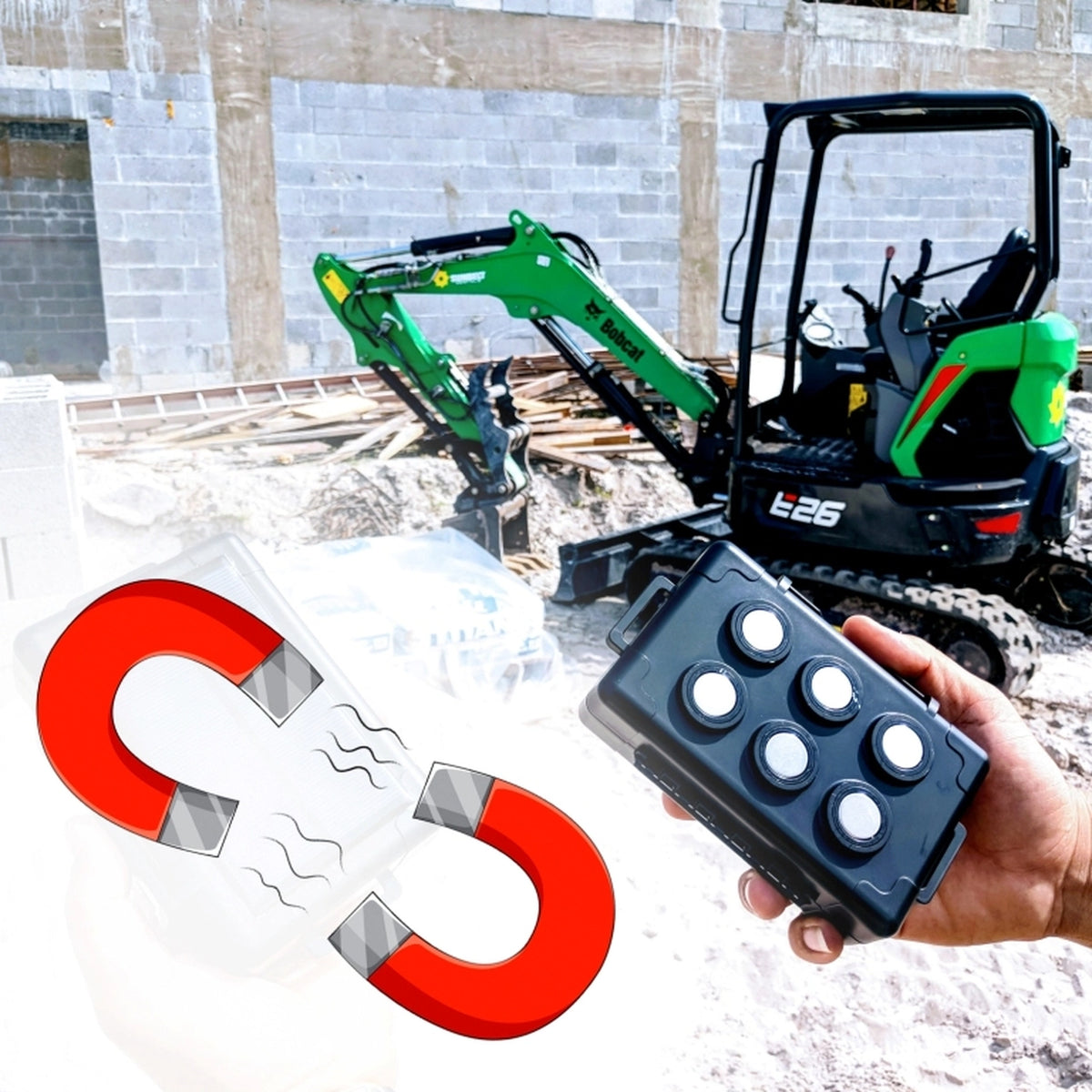 Waterproof Magnetic Case Strong Stash Heavy Duty Magnet Mount Box