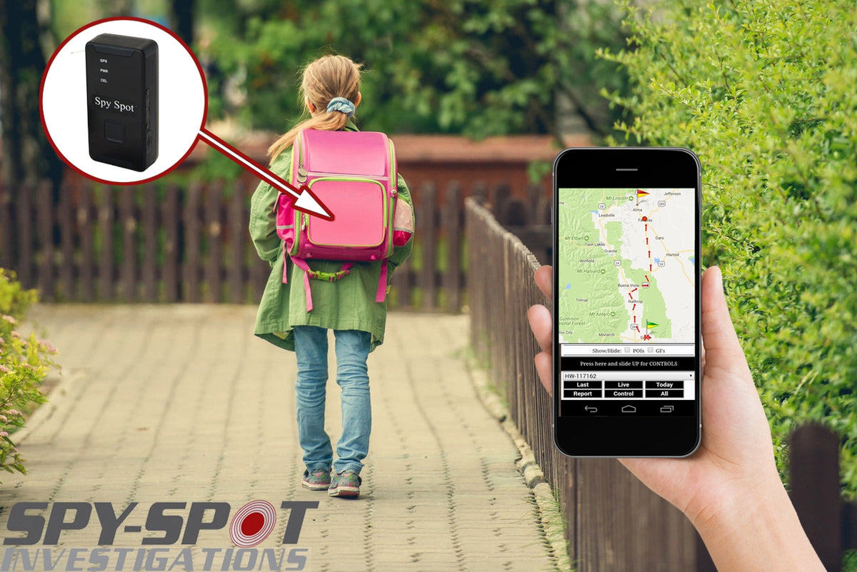 Child GPS Portable Tracker + Carry Pouch