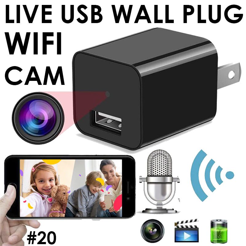 #20 - Wall Plug WIFI Camera