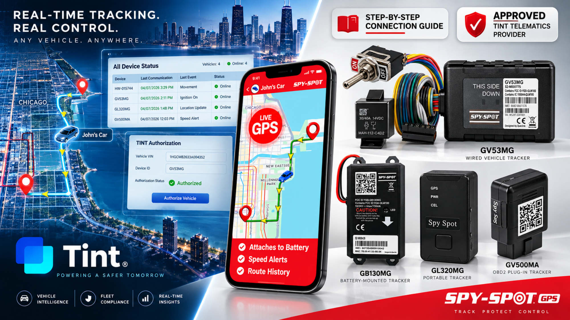 How to Connect Your Spy Spot GPS Device to Tint (Step-by-Step)