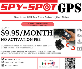 SpySpot Tracking Kit - GL320MG Tracker, Solar Powered Magnetic Case,and Battery