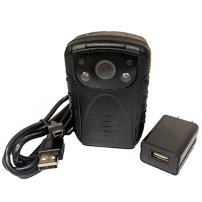 4K Body Camera - 12-Hr Battery, 64GB, Night Vision, IP65