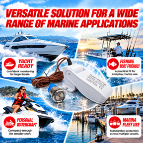 Automatic Float Switch with Buzzer Alarm for Bilge Pump
