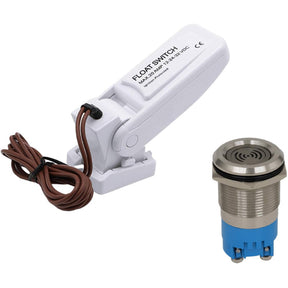Automatic Float Switch with Buzzer Alarm for Bilge Pump
