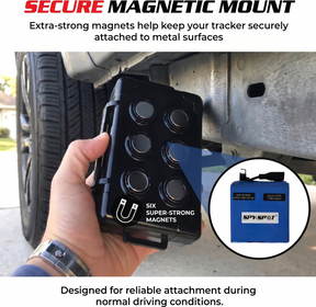 Extended Slim Battery Pack & Large Magnetic GPS Tracker Case