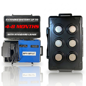 Extended Slim Battery Pack & Large Magnetic GPS Tracker Case