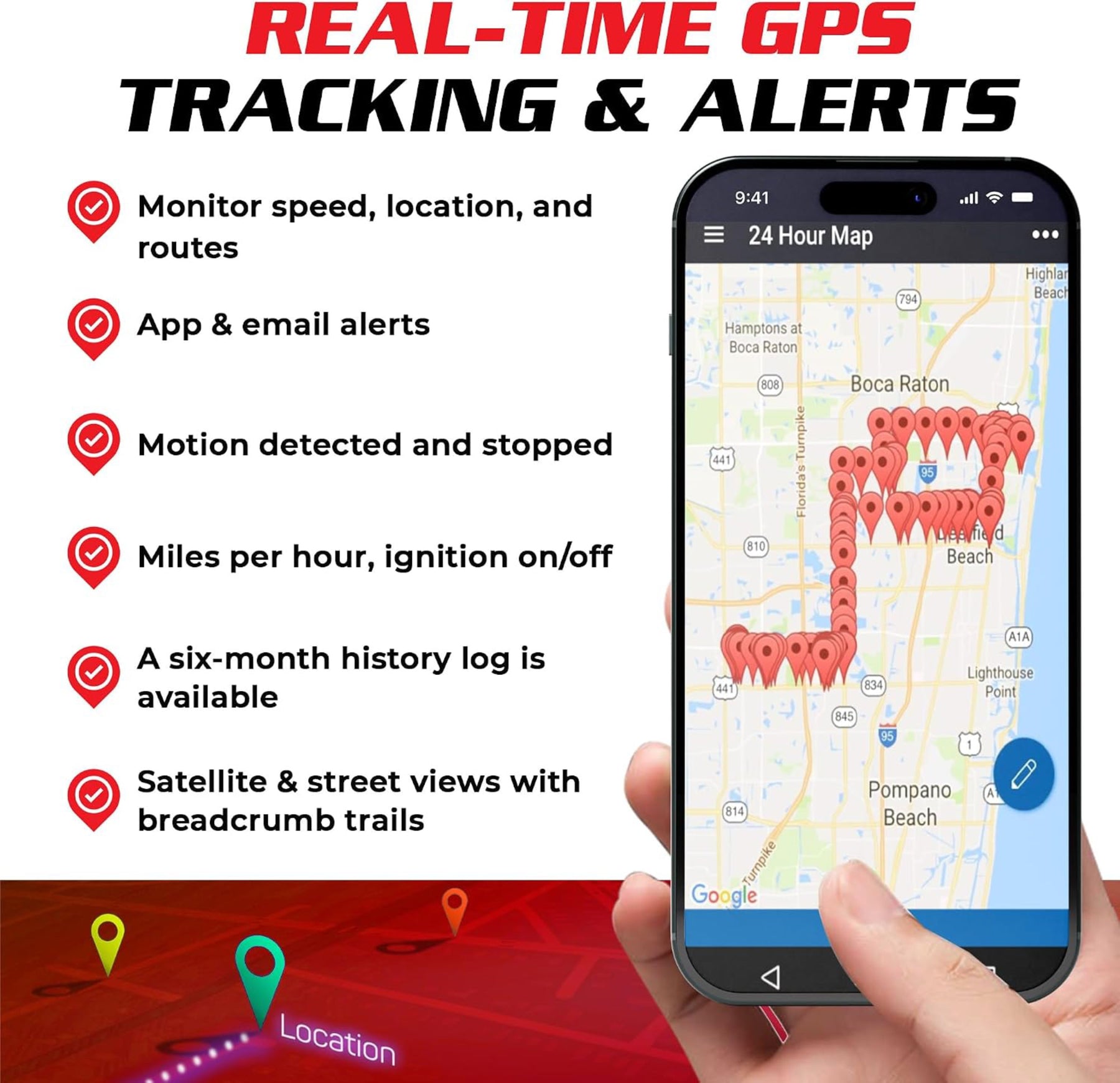 GB130MG 4G LTE GPS Tracker for Vehicles with Real-Time Tracking