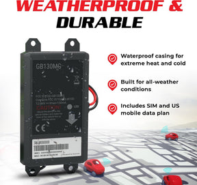 GB130MG 4G LTE GPS Tracker for Vehicles with Real-Time Tracking