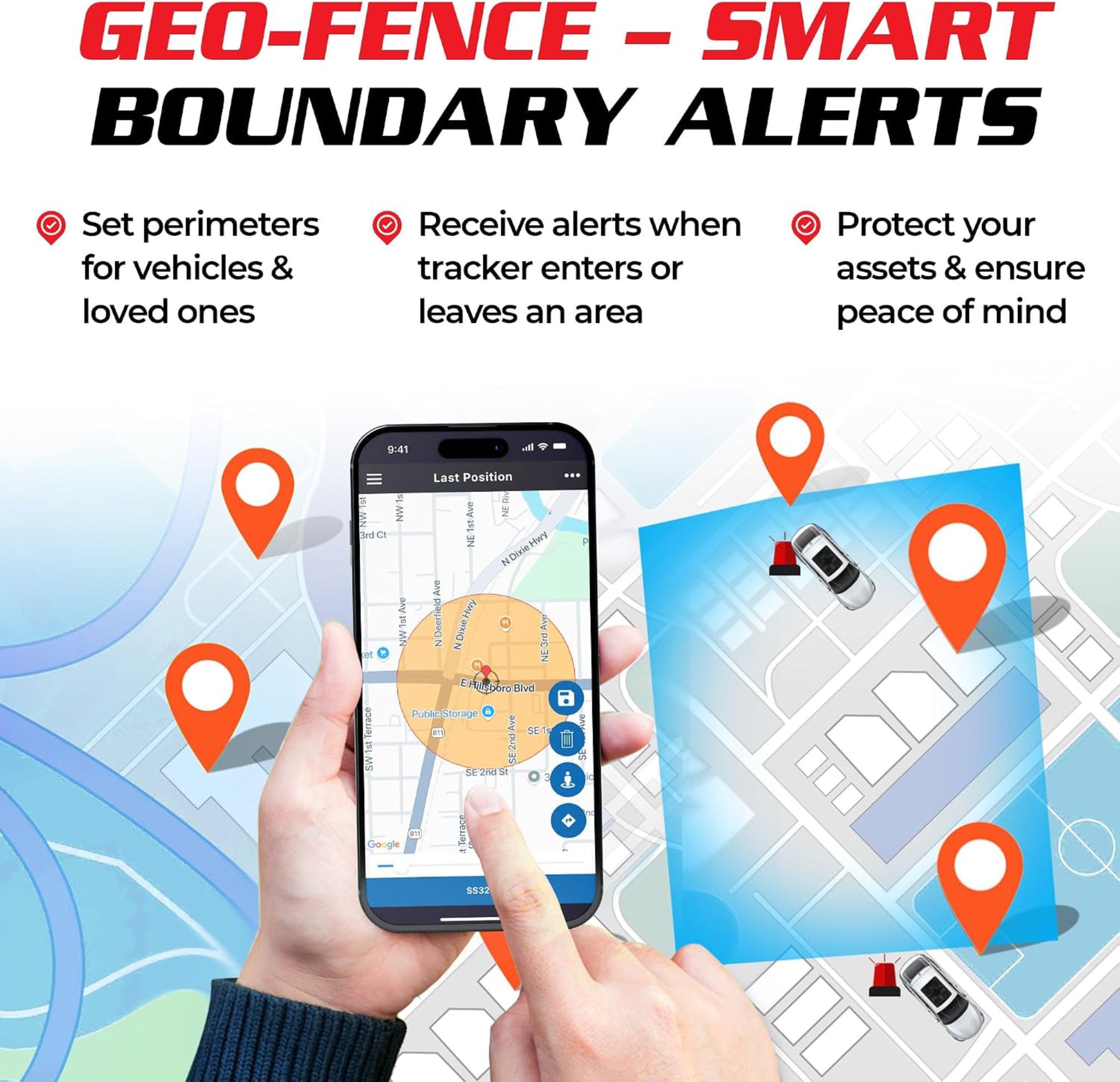 GB130MG 4G LTE GPS Tracker for Vehicles with Real-Time Tracking