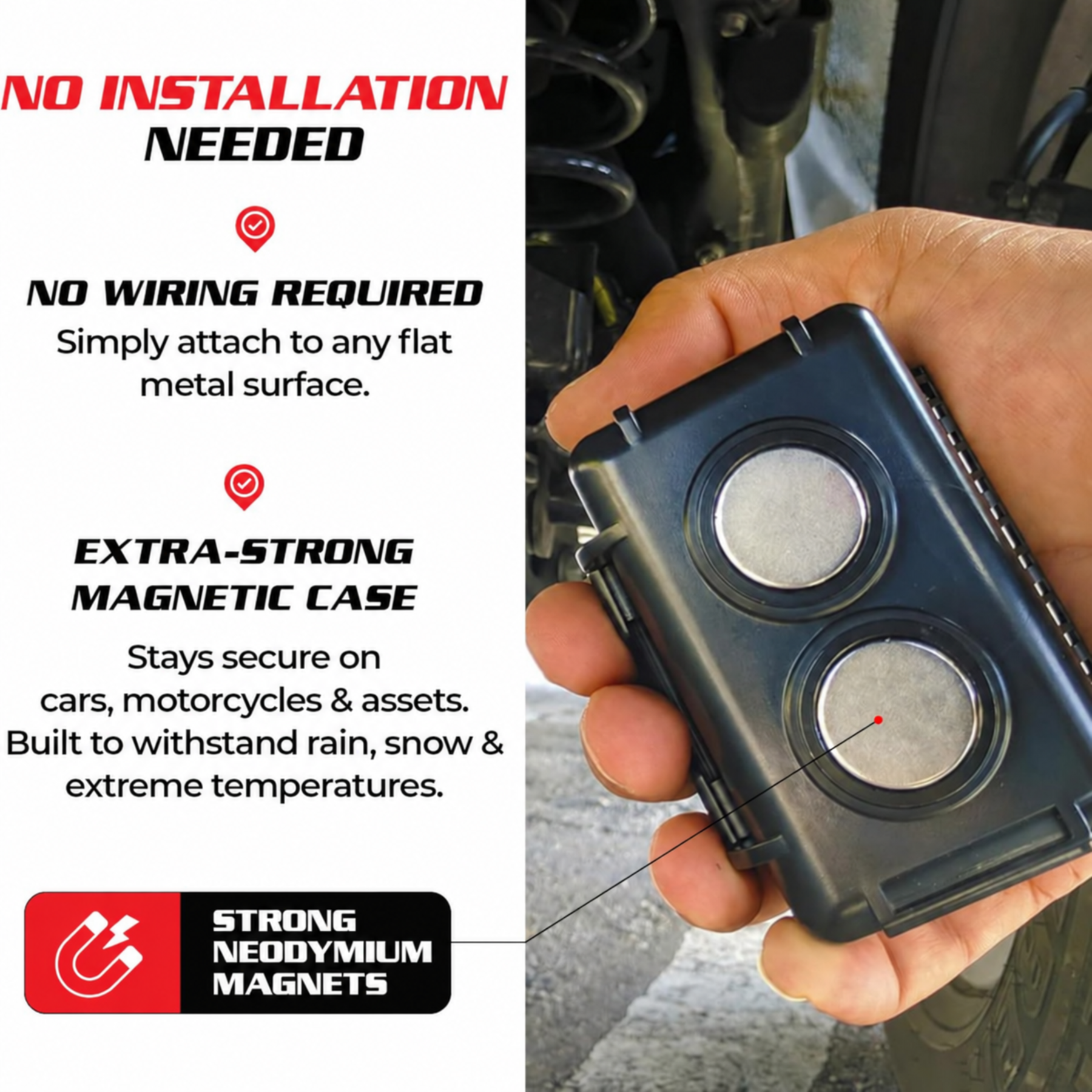 GL320MG 4G LTE Mini GPS Tracker with Magnetic Waterproof Case