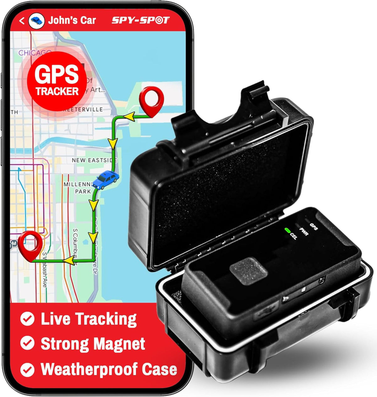 GL320MG 4G LTE Mini GPS Tracker with Magnetic Waterproof Case