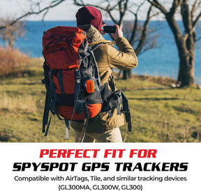 GPS Tracker Pouch - Compatible with GL320MG, AirTag & Tile - Available in 3 Colors