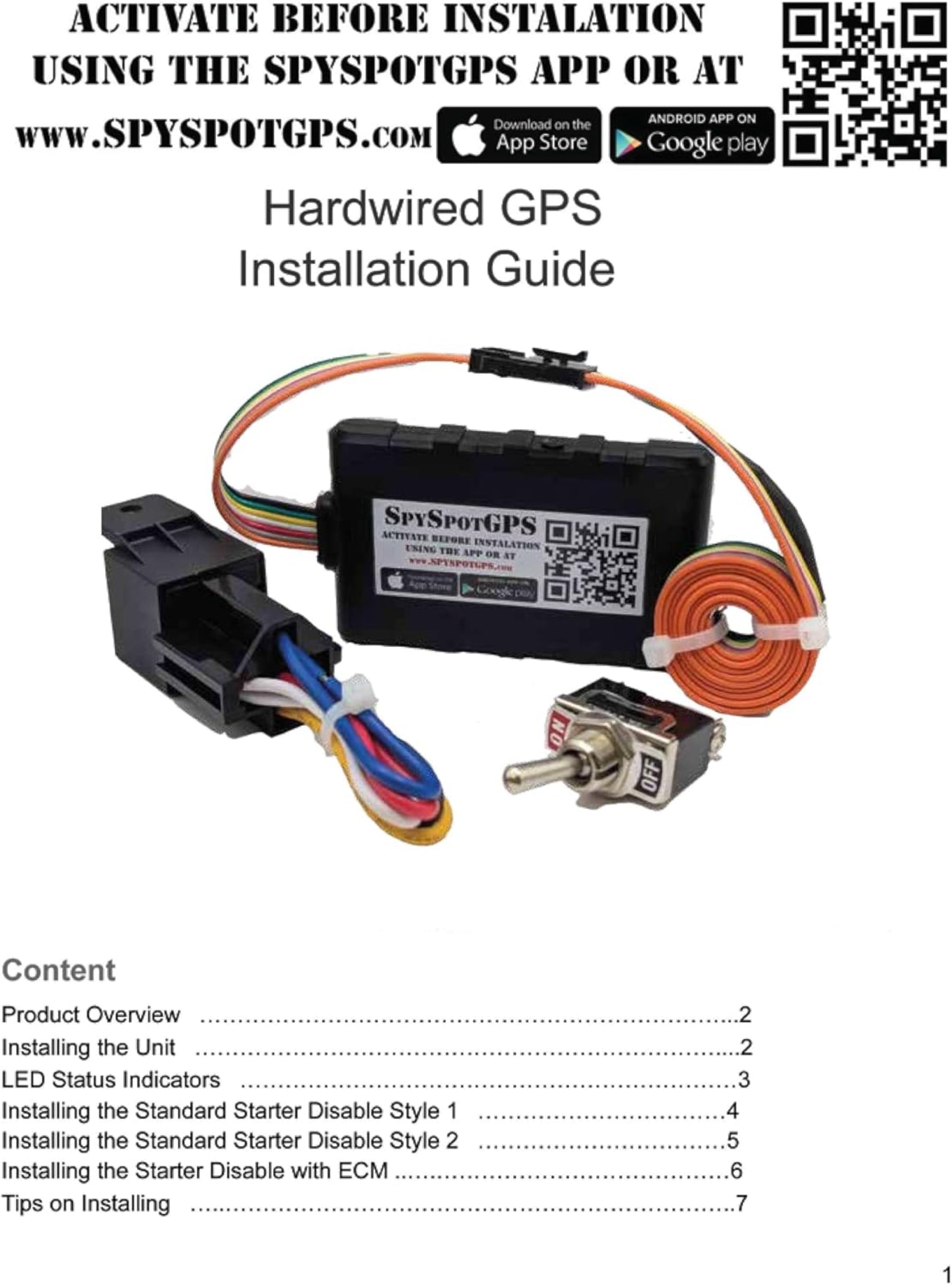 GV53MG 4G LTE Hardwired GPS Tracker with Kill Switch