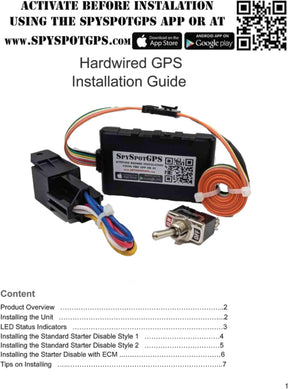 GV53MG 4G LTE Hardwired GPS Tracker with Kill Switch