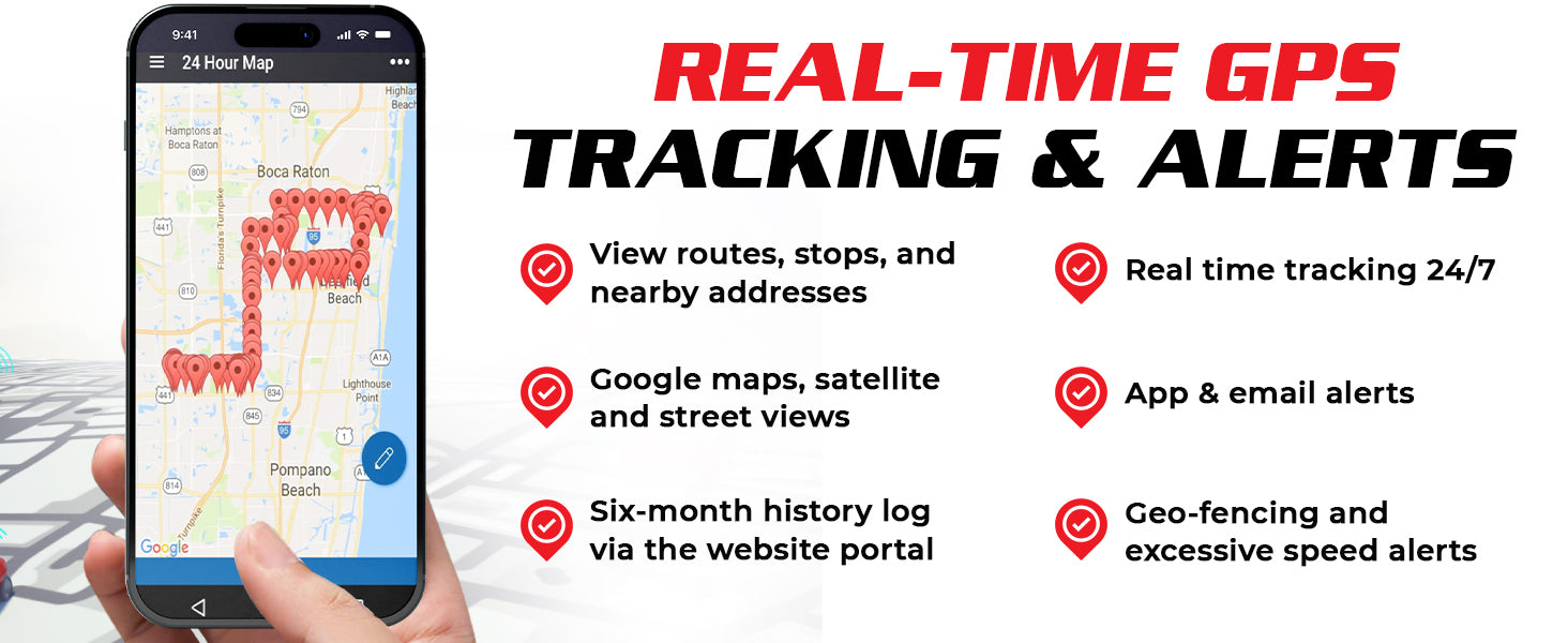 Real-Time GPS Tracking & Alerts