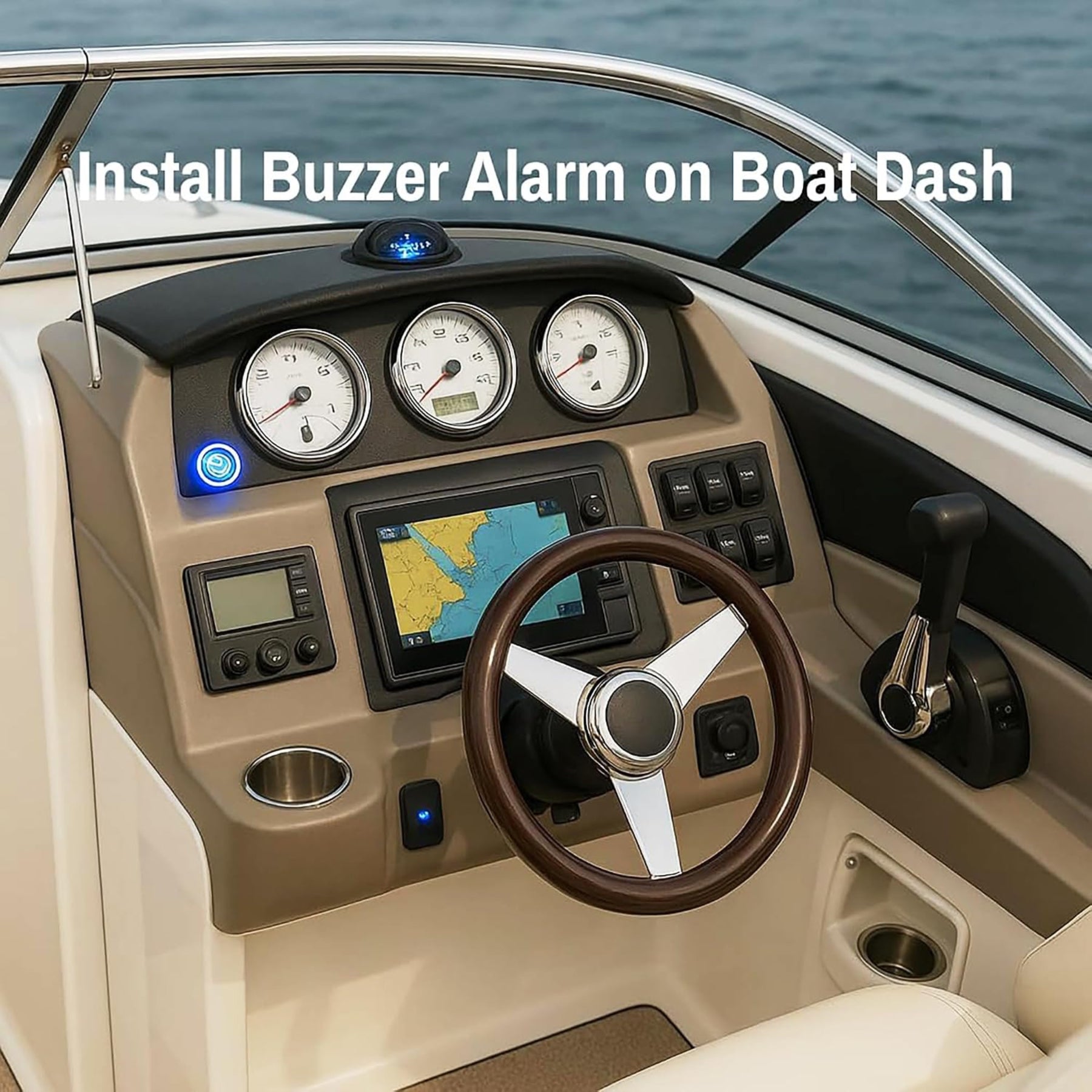 GV57 Boat GPS Tracker & Bilge Alarm System