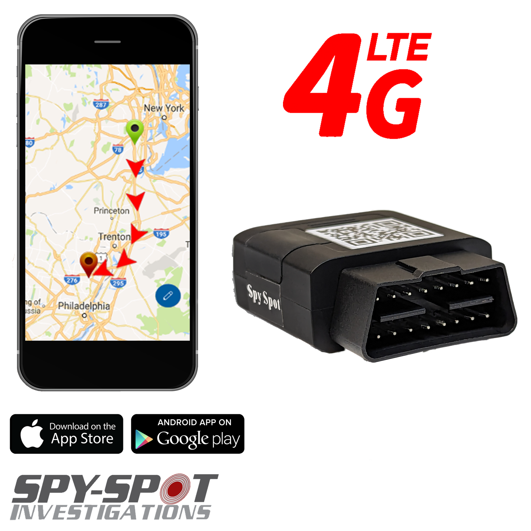 OBD2 GPS Tracker - GV500MA Live Real-Time Tracking Device | Spy-Spot