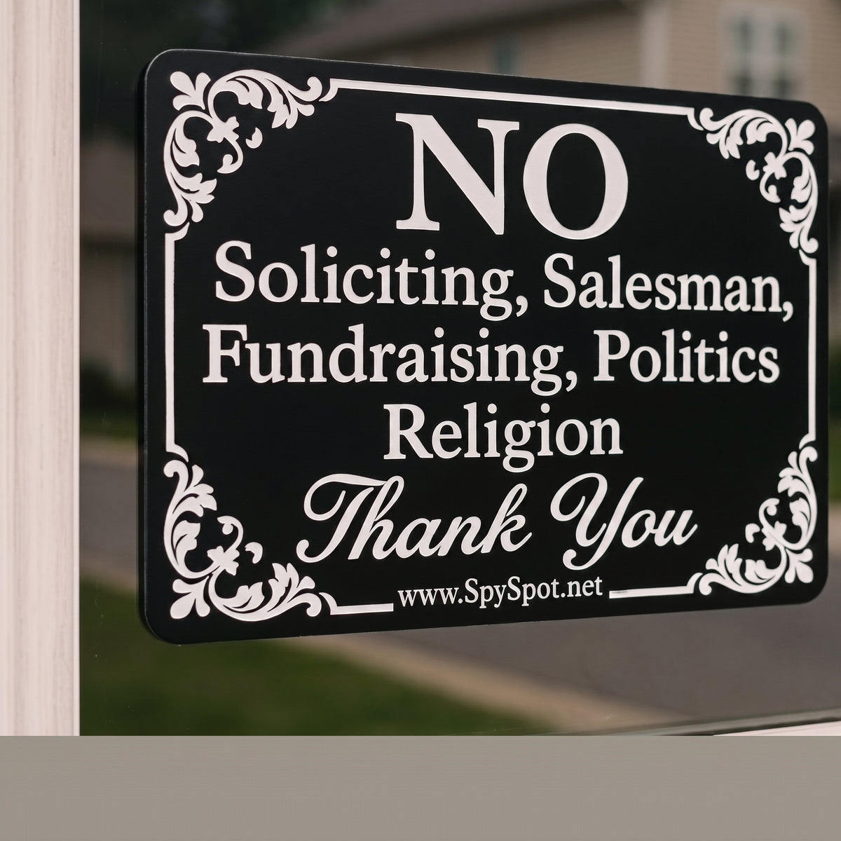 No Soliciting Stickers - Premium Small Image - 1
