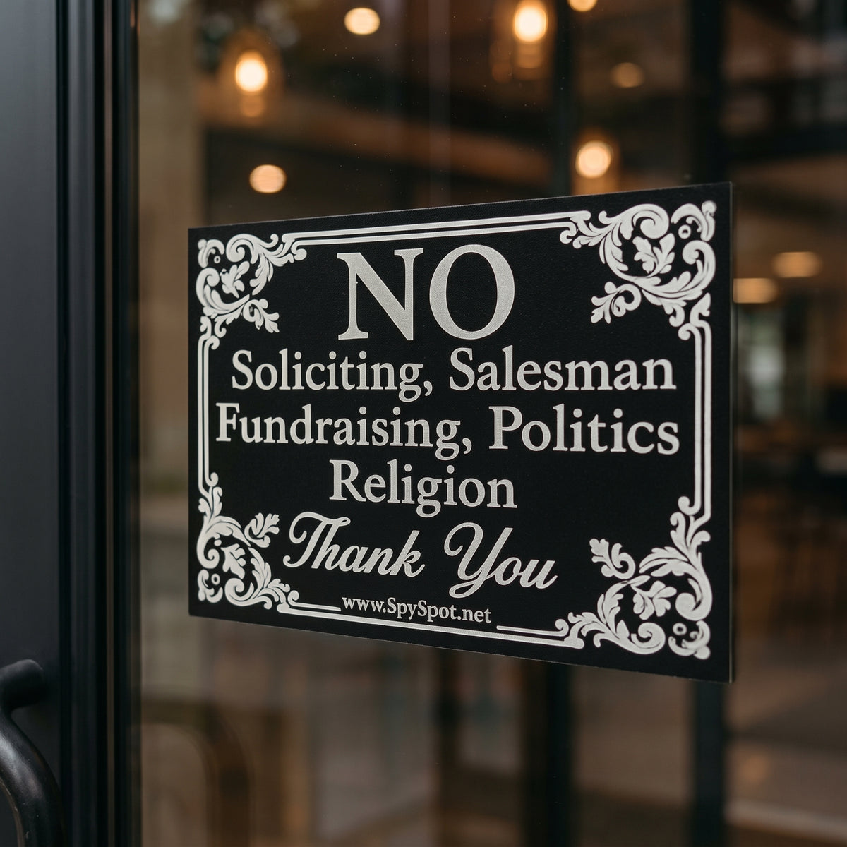 No Soliciting Stickers - Premium Small Image - 2