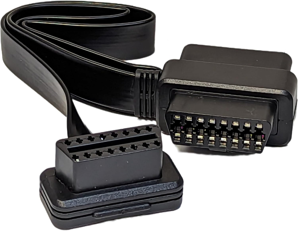 OBD2 Splitter Cable, 1 Male to 2 Female, 16-Pin, 59"