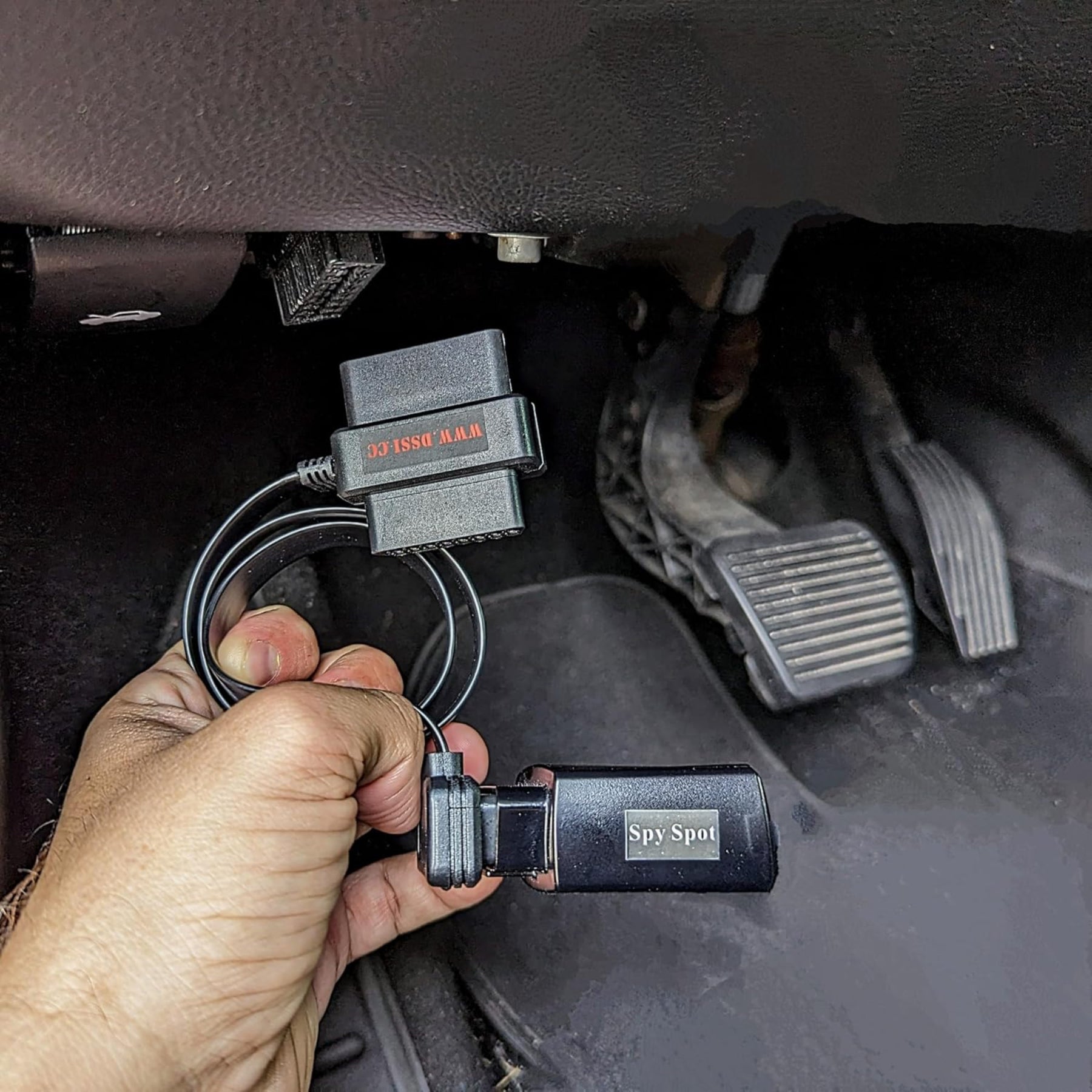 OBD2 Splitter Cable, 1 Male to 2 Female, 16-Pin, 59"