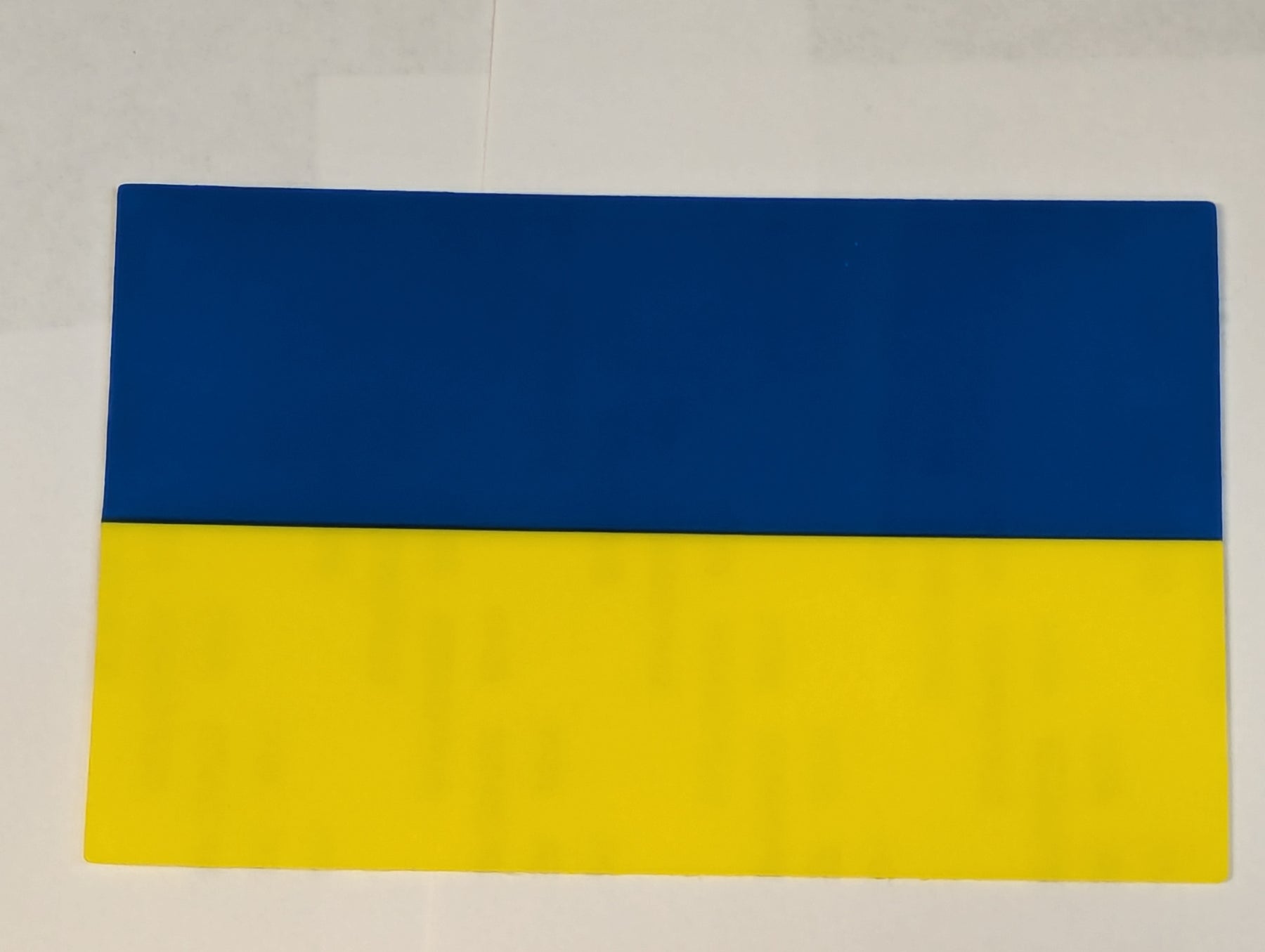 Spy Spot Ukraine Flag Set of 4 Vinyl Decal 4" x 2.5" Weatherproof Stickers