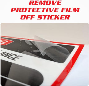 Pet Alert Stickers for Emergency Rescue, 4" x 3", Pack of 6
