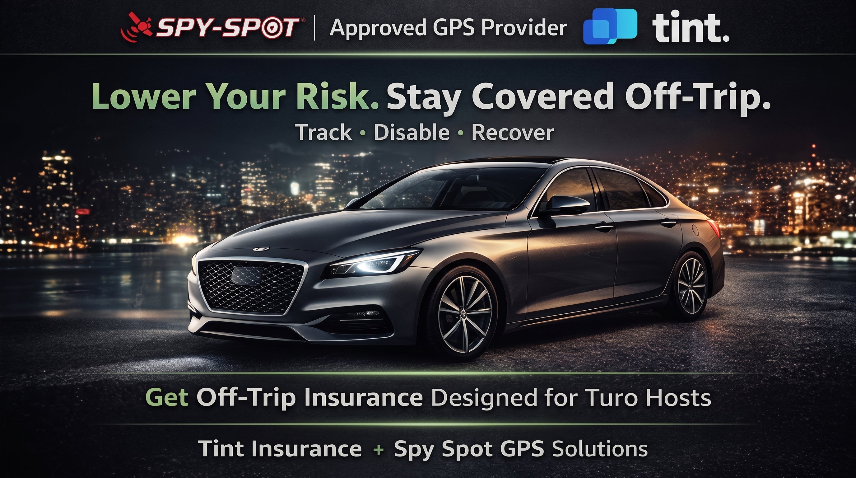 SPY SPOT - Tint Approved GPS Provider