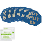 Security Window Stickers, 3" x 3" Static Cling Decals, Pack of 6
