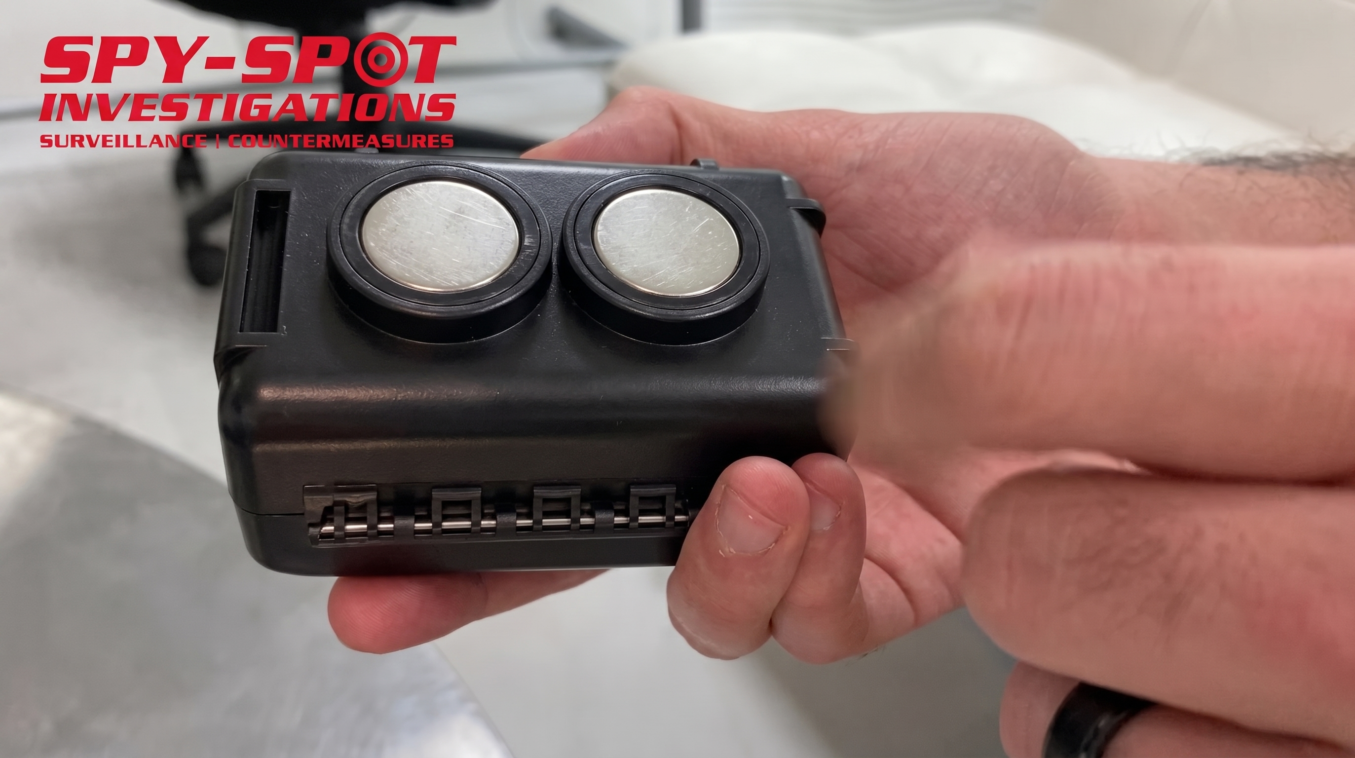 Small Magnetic GPS Tracker Case - Weatherproof Mount Box