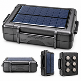 Solar GPS Tracker Case - Magnetic Mount, 6-Month Battery Life