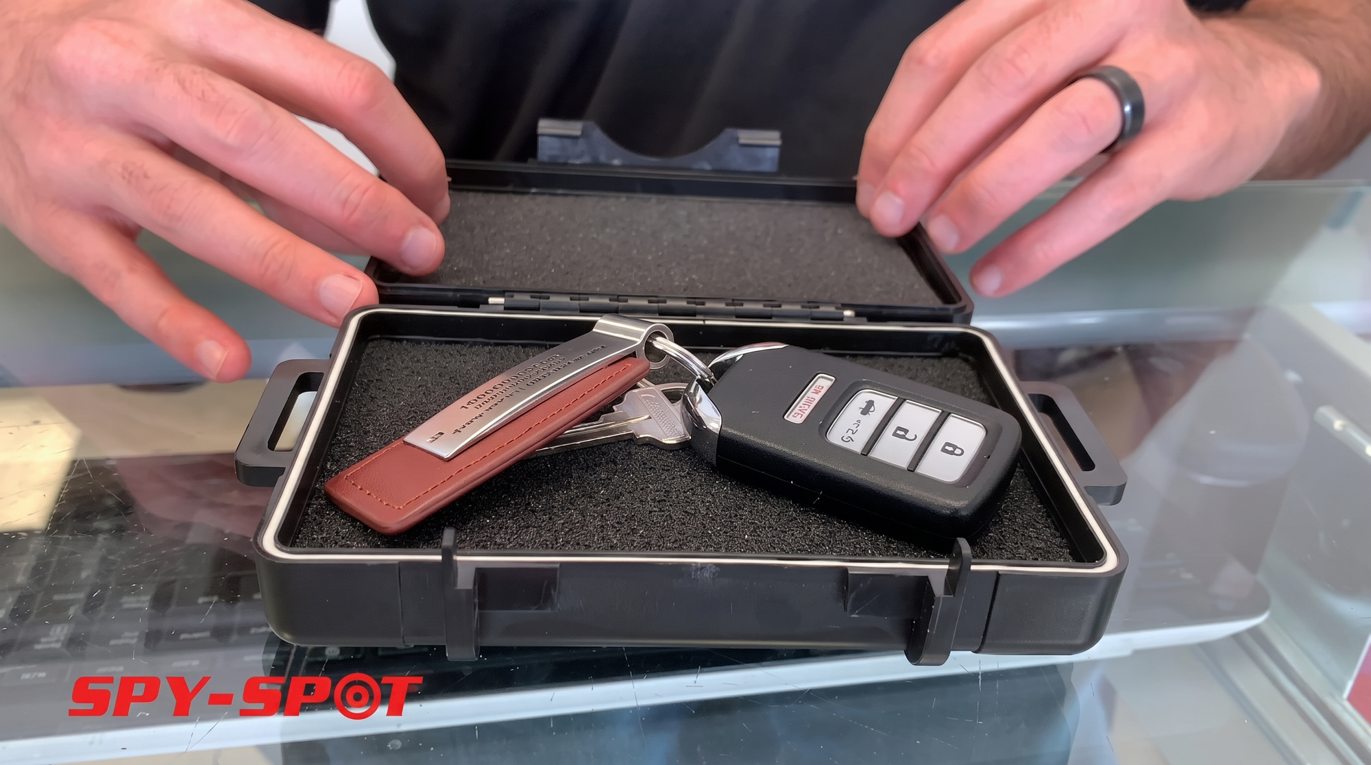 Large Magnetic GPS Tracker Case - Weatherproof Mount Box
