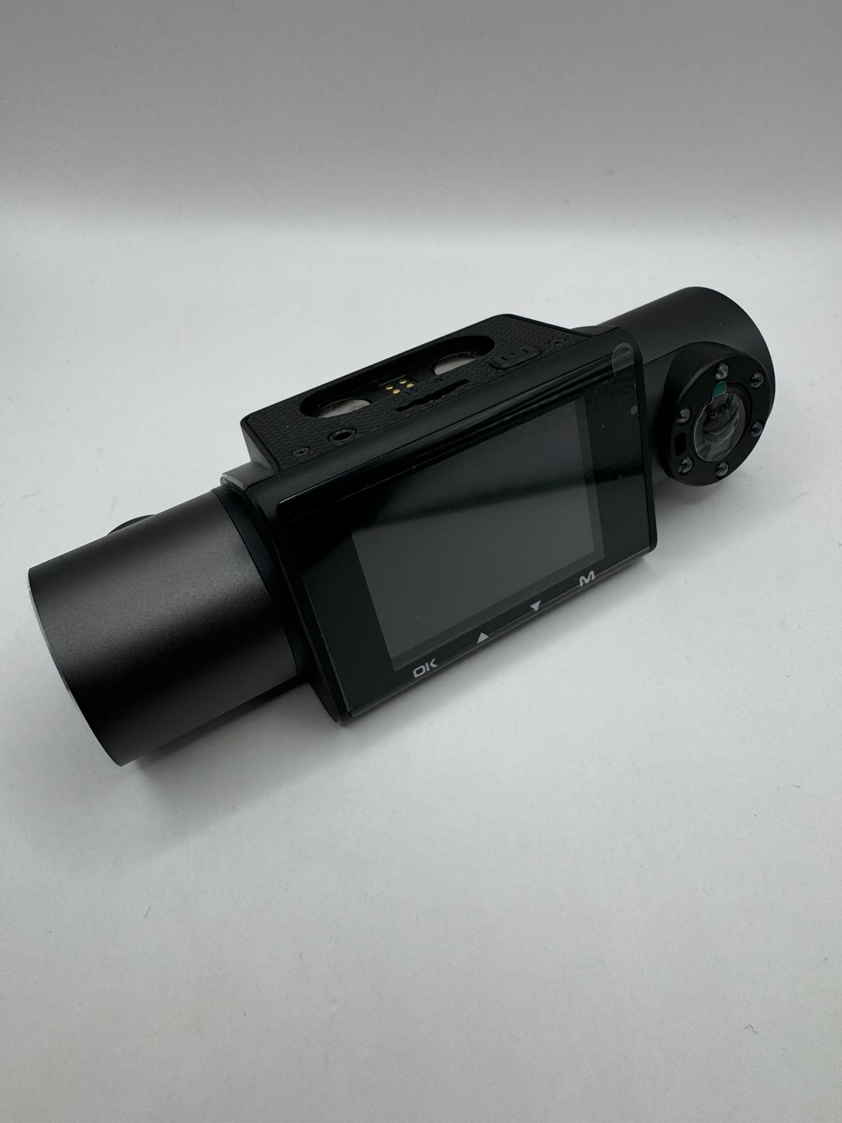 HD Car Camcorder Dash Cam with Dual Front and Back Screens