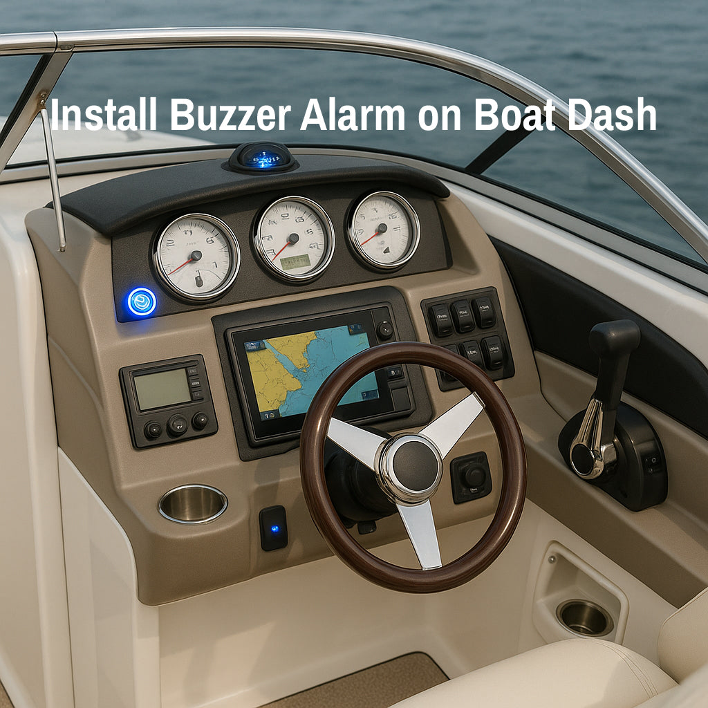 Float Switch & Buzzer Alarm Kit – Automatic Water Level Sensor for Bilge Pumps, Tanks & Marine Systems | 12V/24V | Flood Prevention & Pump Protection | Spy Spot