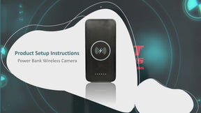 Portable Power Bank Wireless Charger Camera – Hidden Camera with Night Vision & Local Storage