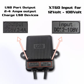 Spy Spot GL320 Micro Tracker & XT60 to USB Power Adapter Bundle – Stay Powered & Connected On the Go