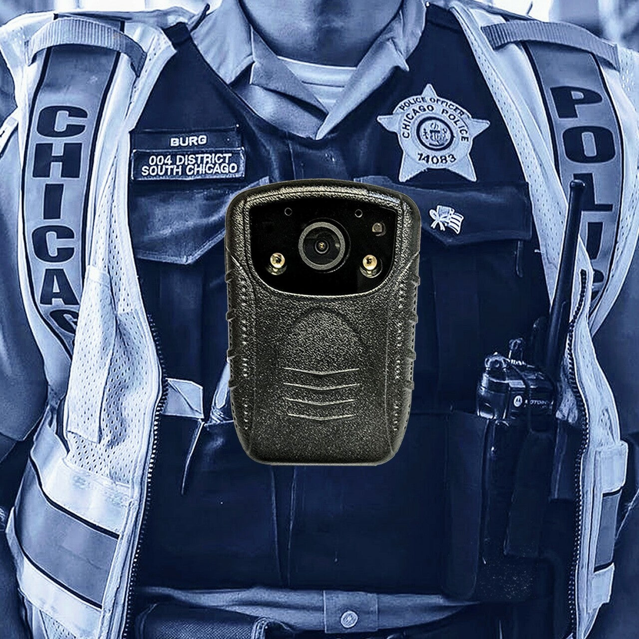 Ultra HD Body Camera Long Battery 64GB Law Enforcement Video